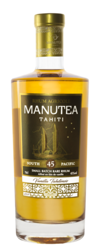 Rhum vanille de tahiti 44 manutea tahiti 70cl